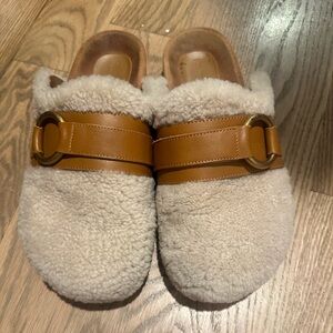 See by Chloe Gema Shearling Driver Shoe